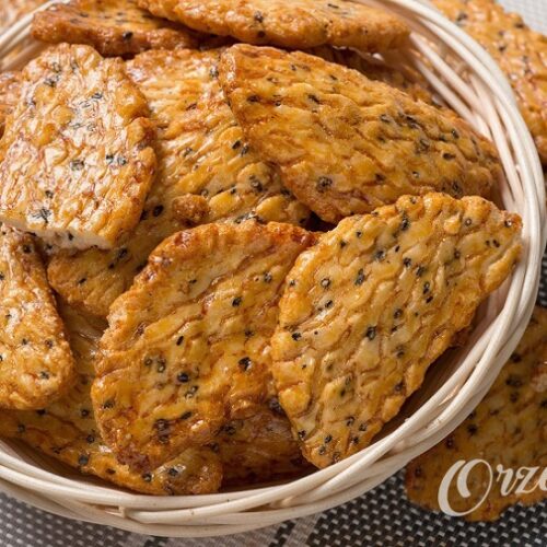Krakersy ryżowe „Prawdziwa męska przekąska”, 500 g