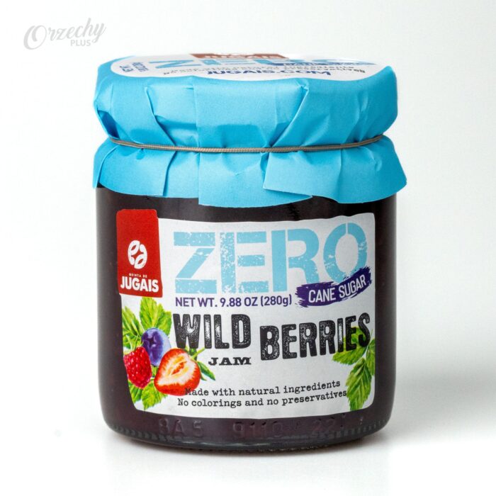 Konfitura z owoców leśnych bez dodatku cukru „Jugais”, 280 g