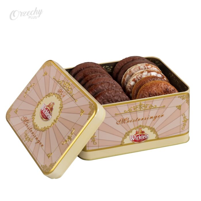 Zestaw pierników „Wicklein” w metalowym pudełku, 400 g