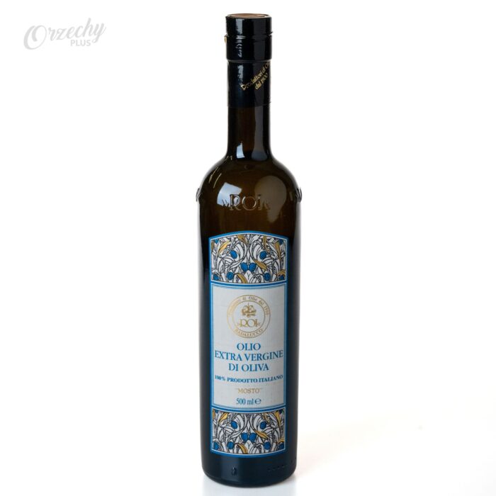 „Olio ROI“ oliwa z oliwek z pierwszego tłoczenia niefiltrowana, 500 ml